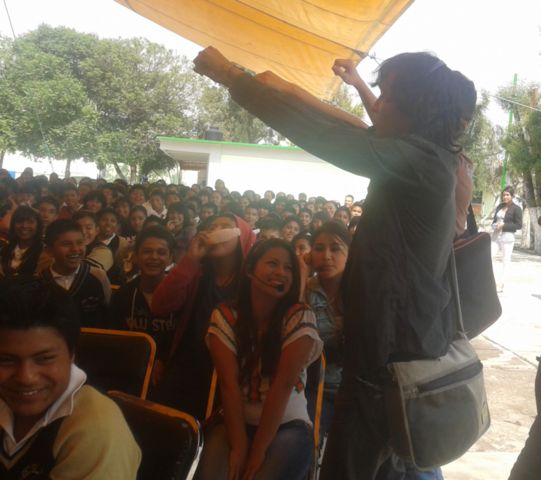 En la escuela secundaria Adolfo López Mateos
